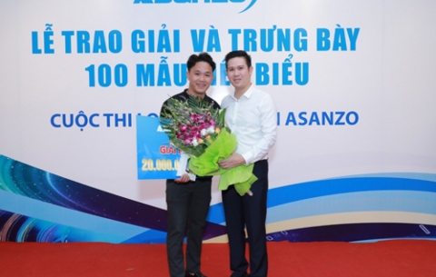 leader Toni nhận được giải cao nhất trong cuộc thi thiết kế Logo ASANZO