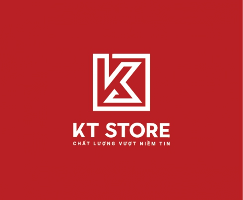 Thiết kế nhận diện thương hiệu cửa hàng điện thoại KT Store