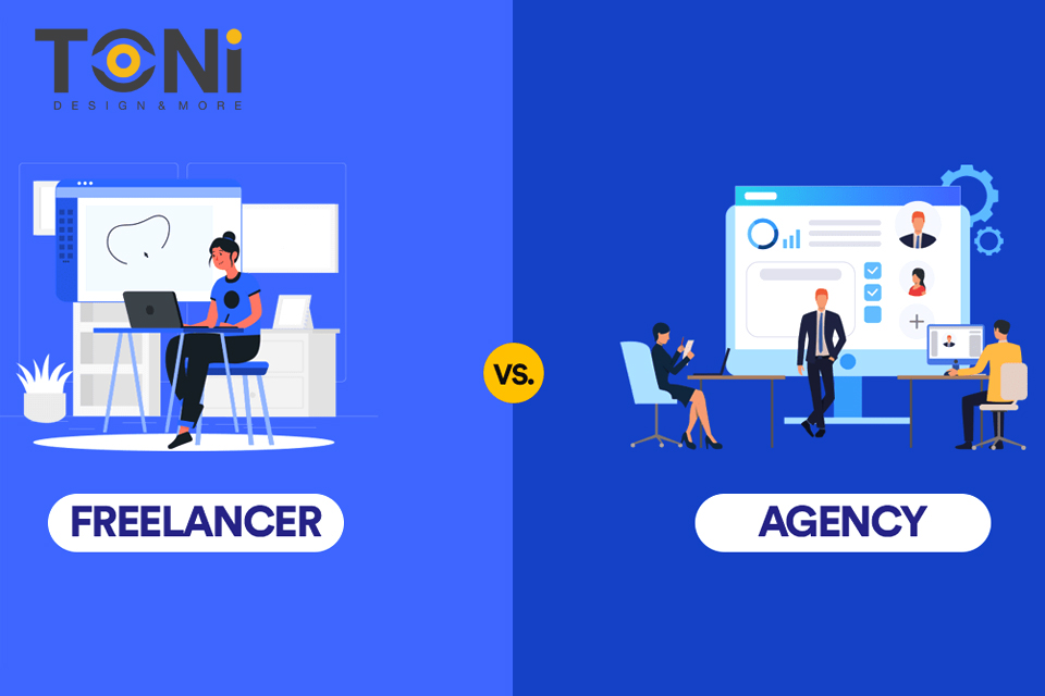 Giữa Agency và Freelancer nên chọn ai để thiết kế logo chuyên nghiệp?